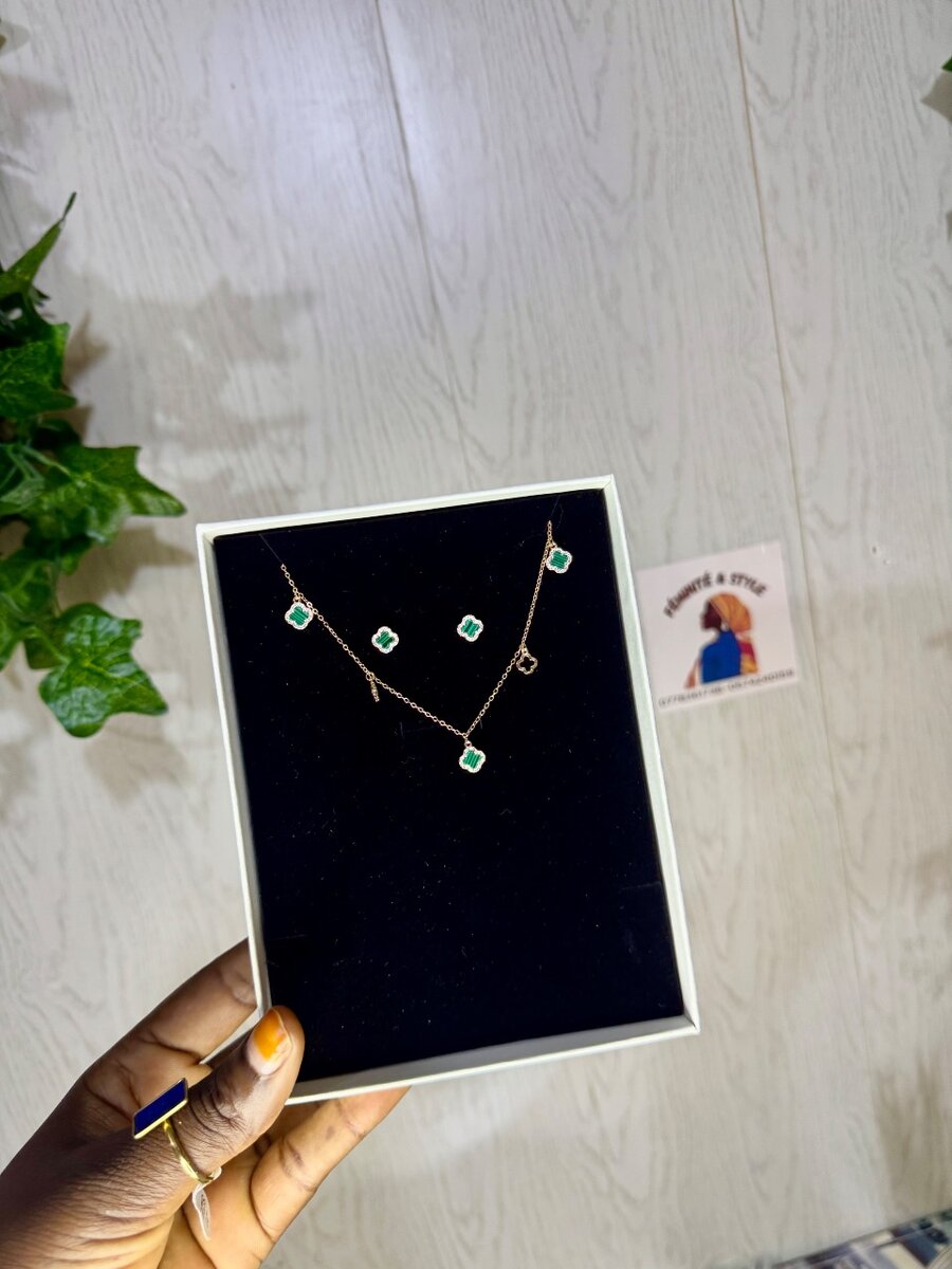 Ensemble Bijoux en Or plaqué