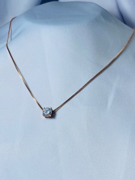 Бегунок с цирконом 925 пробы