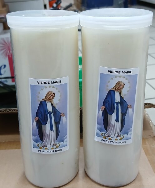 Bougies Vierge Marie( grande )