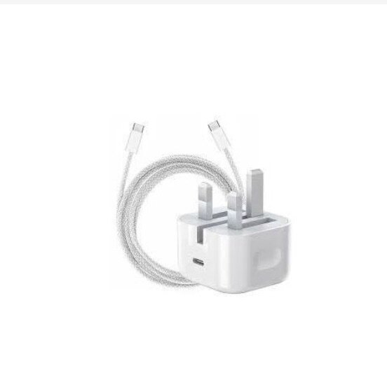 Iphone 15 pro max USB-C Power adapter with USB-C to C cable