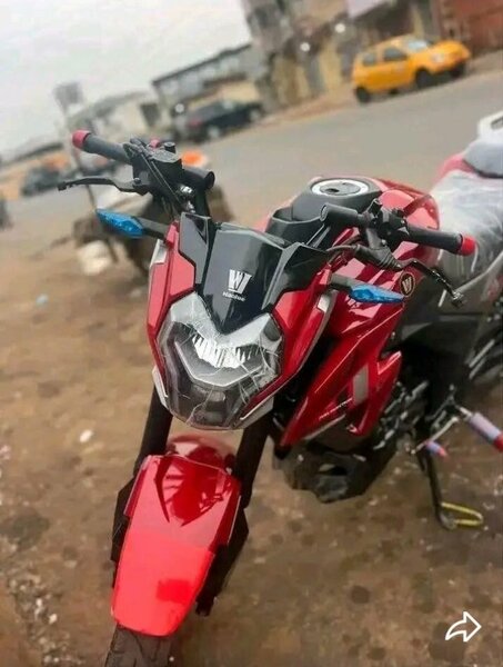 Moto Yamaha rouge - Vente moto neuve