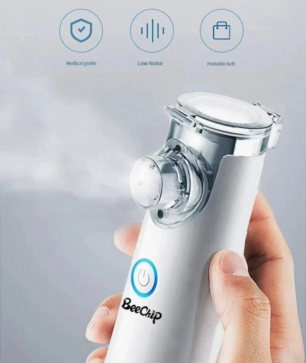 Nébuliseur portatif Adulte Enfants Toux Compresseur Pulvéris