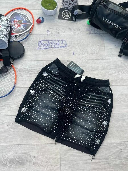 Shorts sportifs étincelants