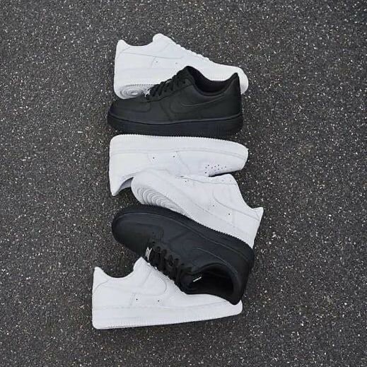 Sneakers classiques noir et blanc