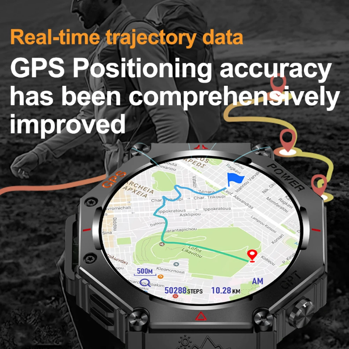 Montre connectée SENBONO GPS étanche