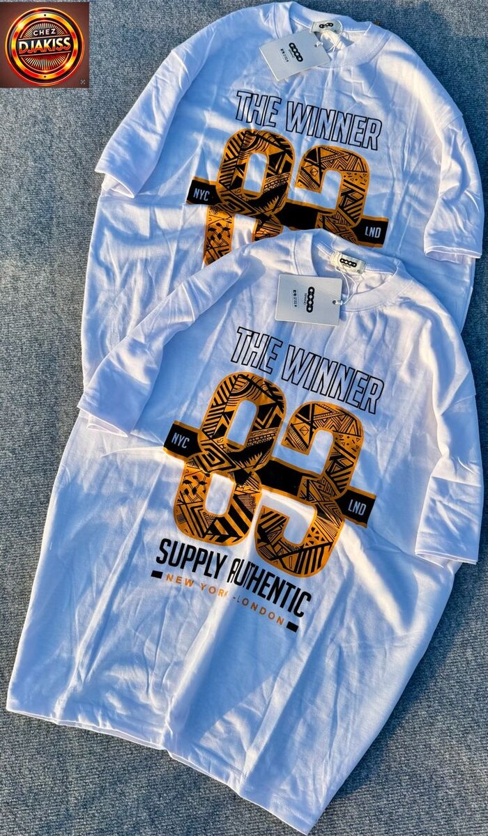 T-shirts graphiques modernes