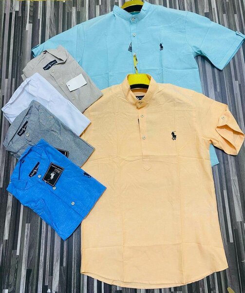 Chemise homme col mao