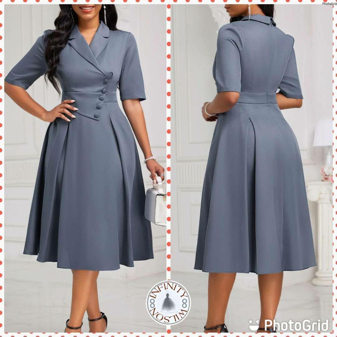 Robe évasée élégante