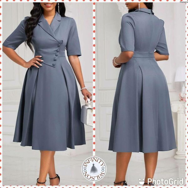 Robe évasée élégante