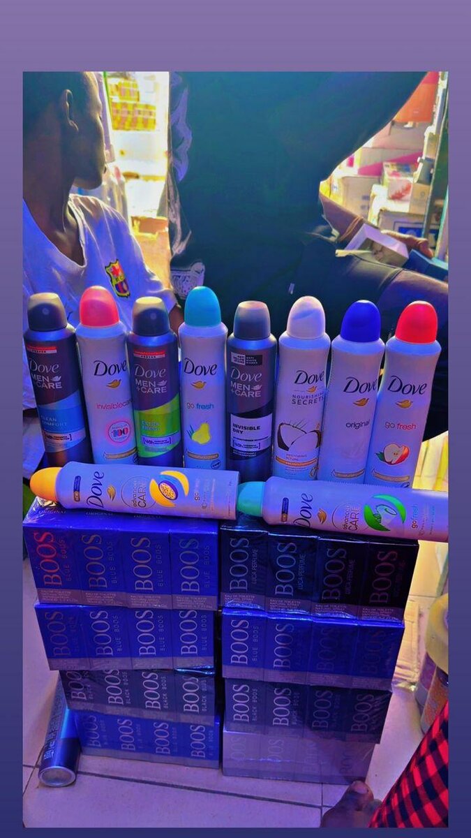 Déodorants Dove Homme et Femme