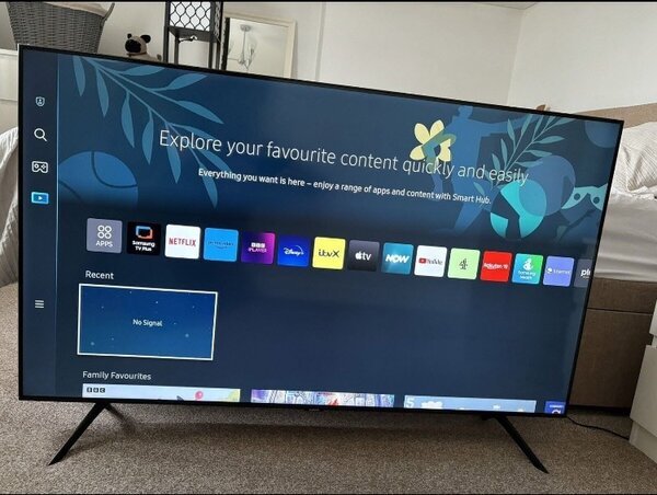 Samsung série 7 crystal 55"