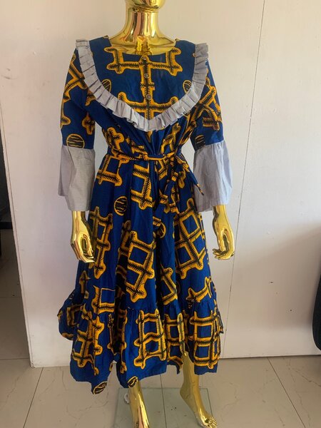 Robe en pagne