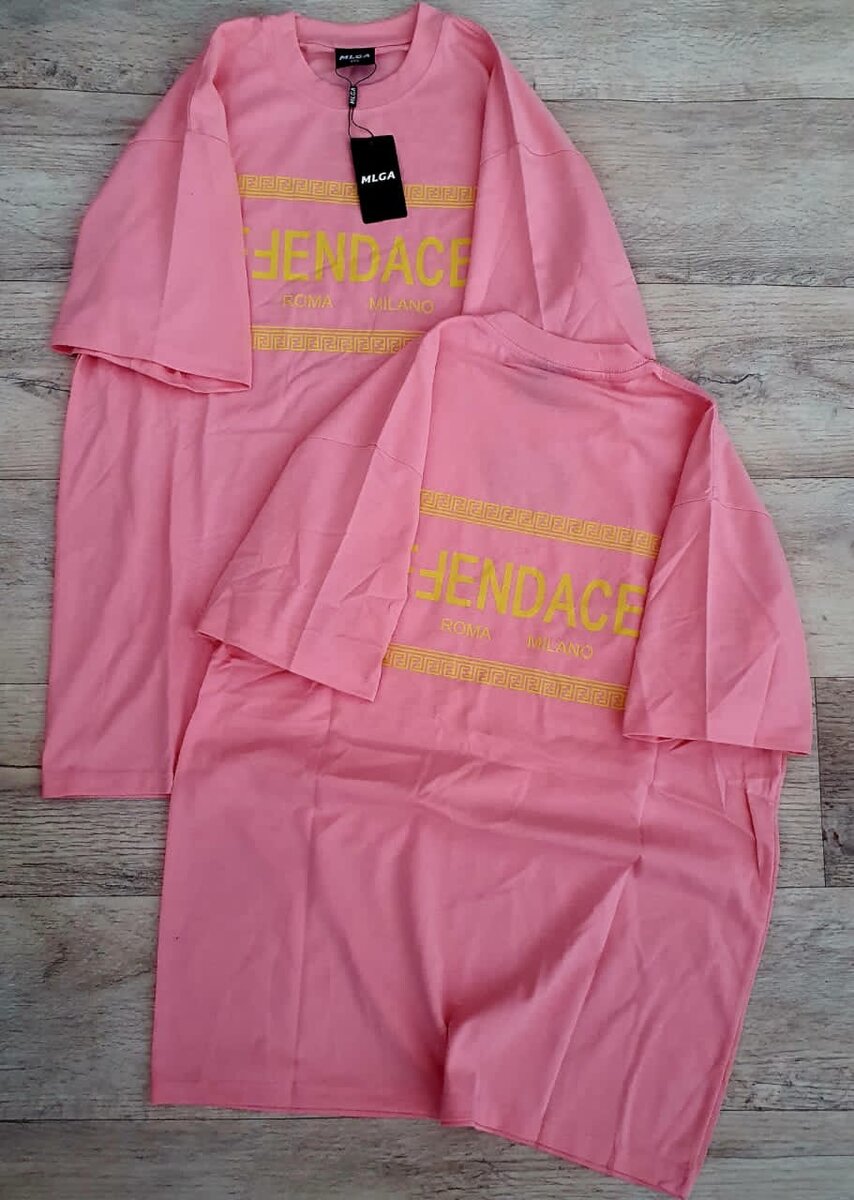 T-shirt rose "JENDACE"