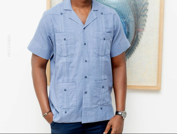 Chemise cubaine en lin homme