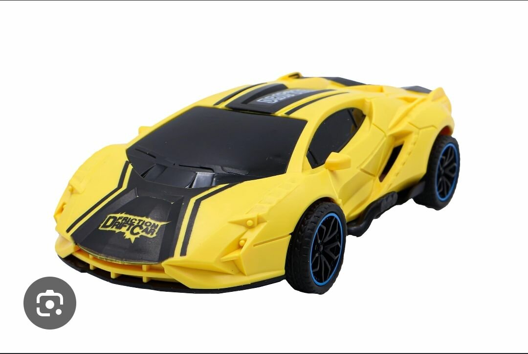 Voiture télécommandée jaune