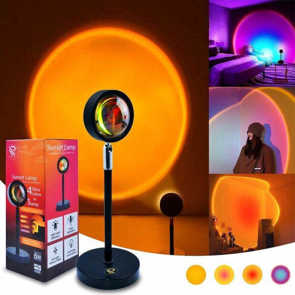 Lampe multicolore