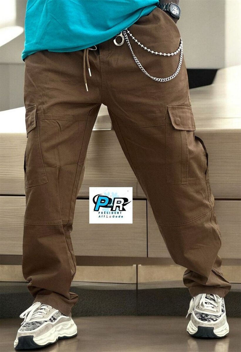 Pantalons cargo pour hommes tendance