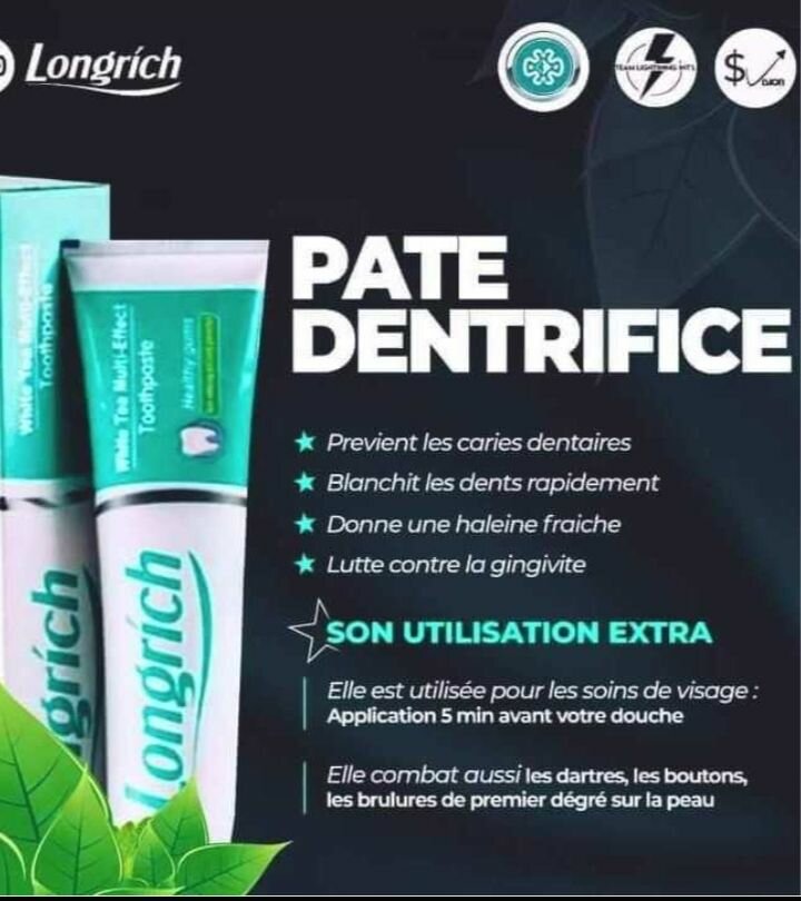 Dentifrice Longrich 100g