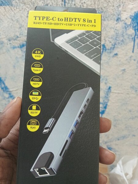 Hub Type-C 8 en 1 HDMI