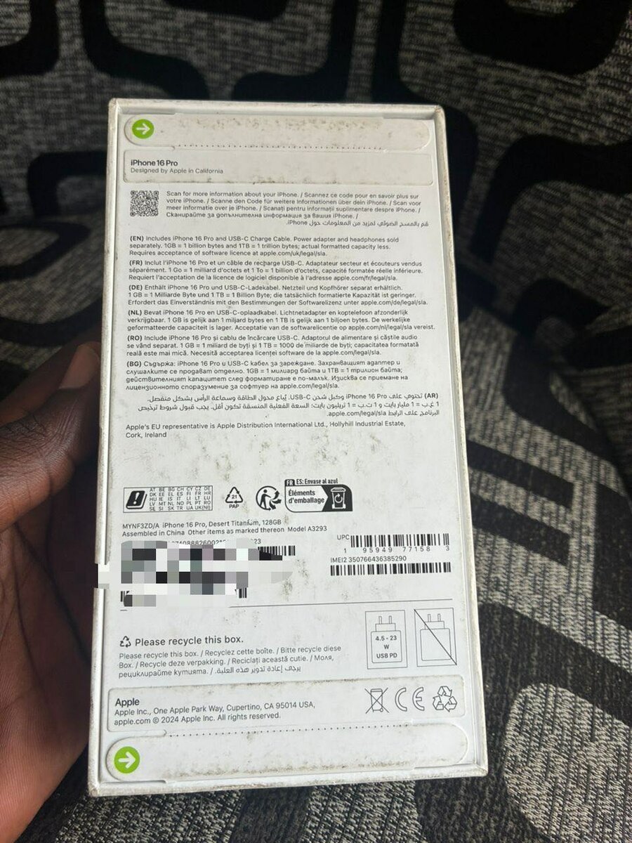 iPhone 16 Pro scellé