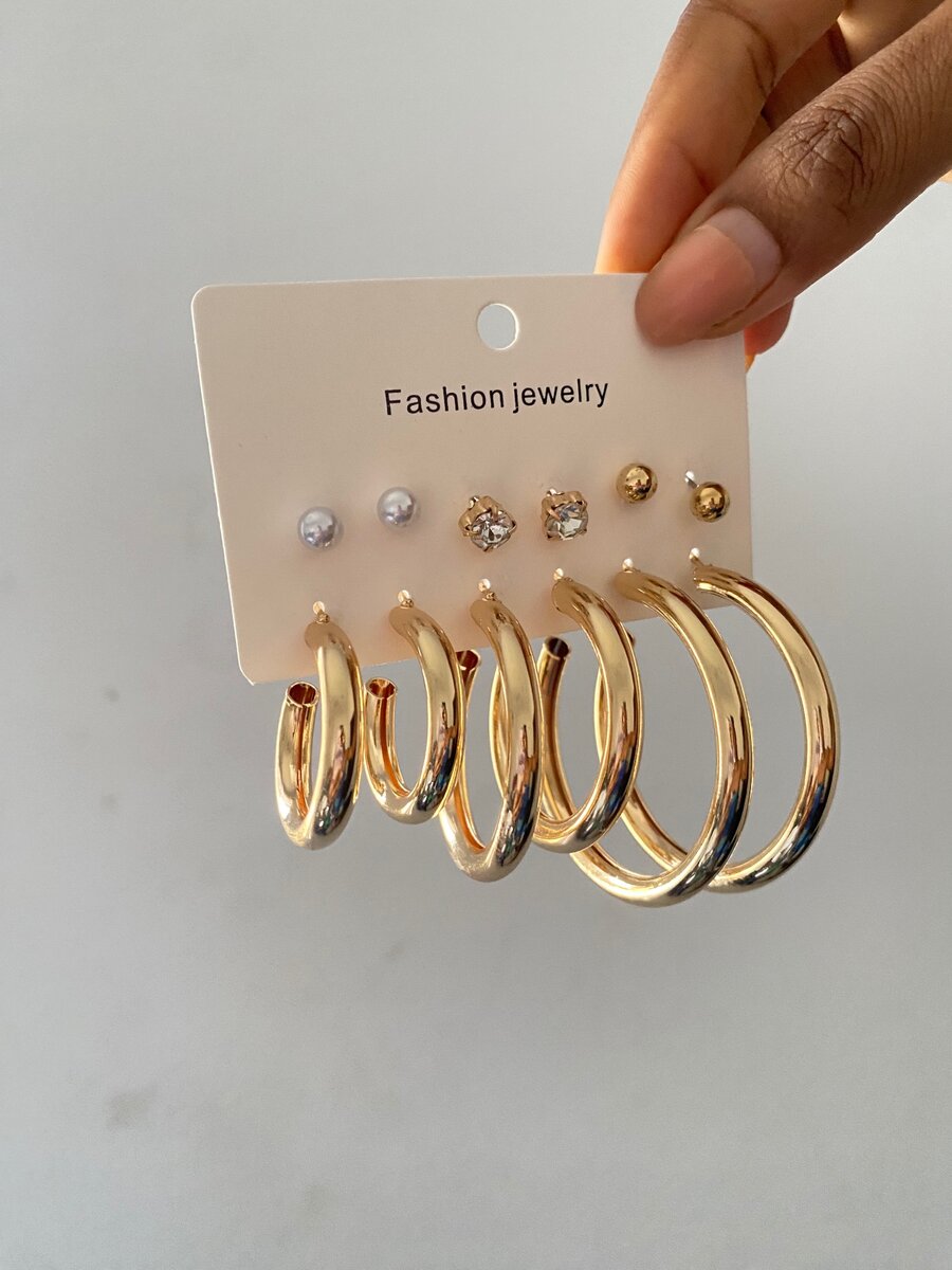 6 in 1 earring set