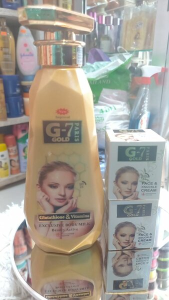 G7 gold body milk