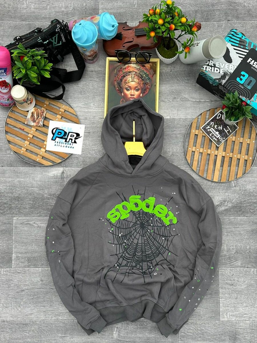 Hoodie à Motifs Tendance