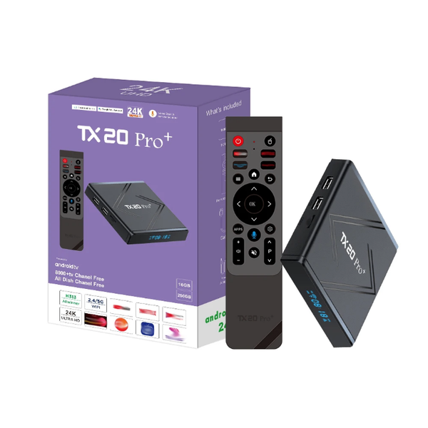 Androïd Tv Box Tx 20Pro 24k HD