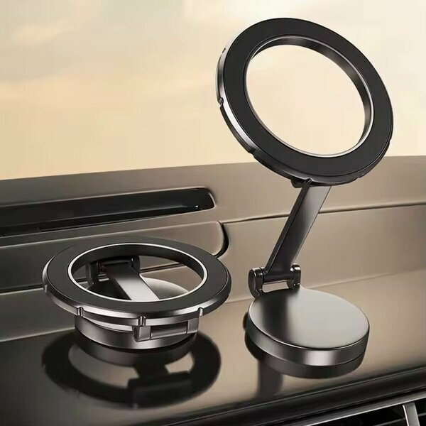 Support magnétique téléphone pliable