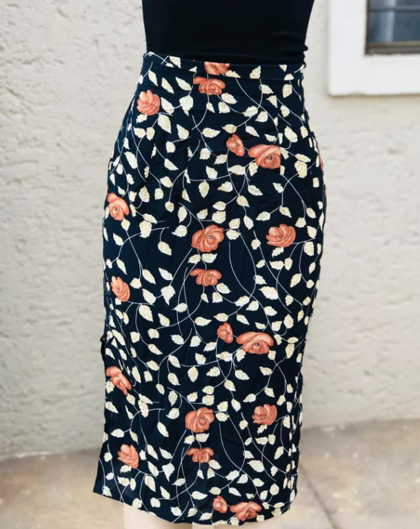 Good quality silk skirt