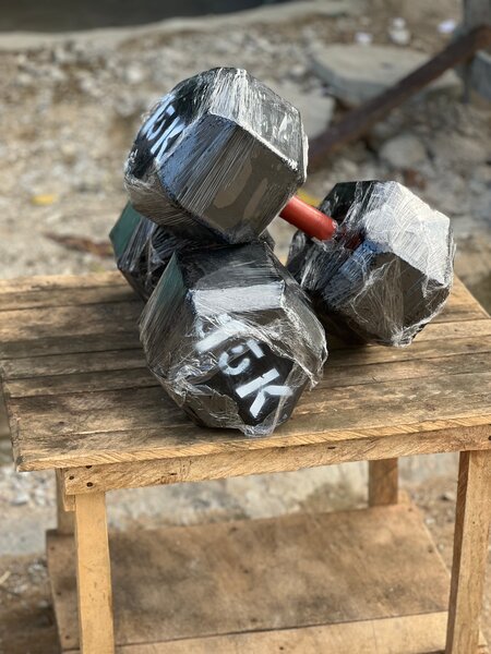 Haltères hexagonaux 15 kg