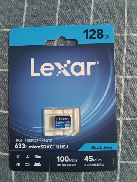 Carte mémoire originale Lexar 128 go