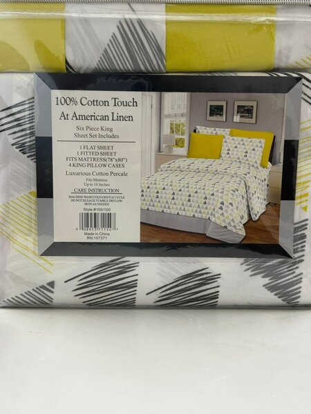 Parure de lit en coton King Size