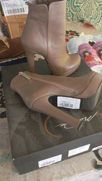 Полусапоги натуральный кожа