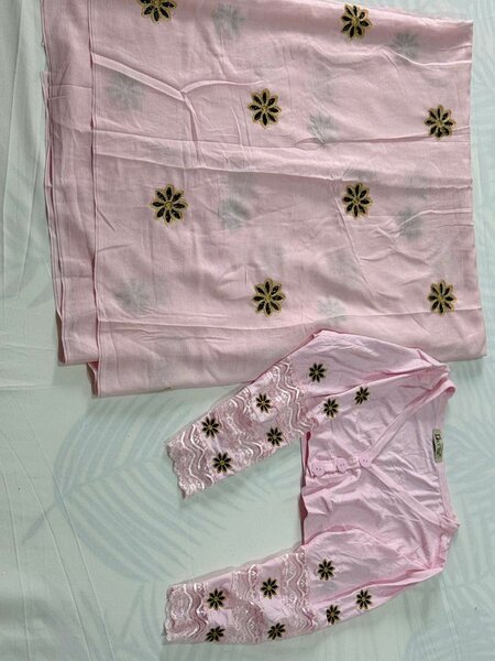 Sari Éthniques en Coton Floral