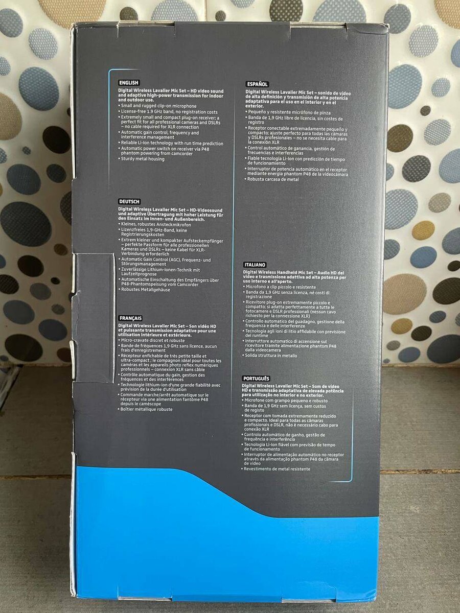 Sennheiser AVX-ME2 SET Omni Lavalier Microphone (1.9 Ghz)