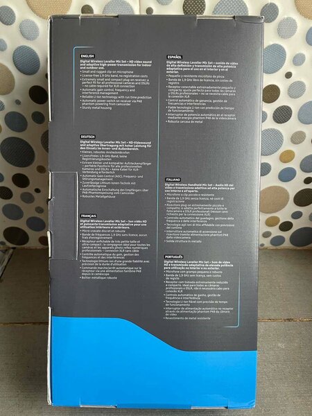 Sennheiser AVX-ME2 SET Omni Lavalier Microphone (1.9 Ghz)