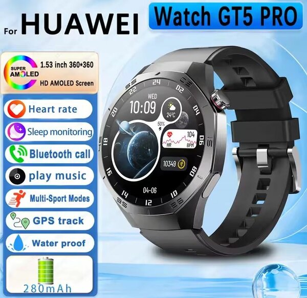 Montre Connectée Huawei GT5 Pro