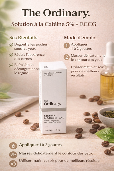 Solution Caféine 5% + EGCG