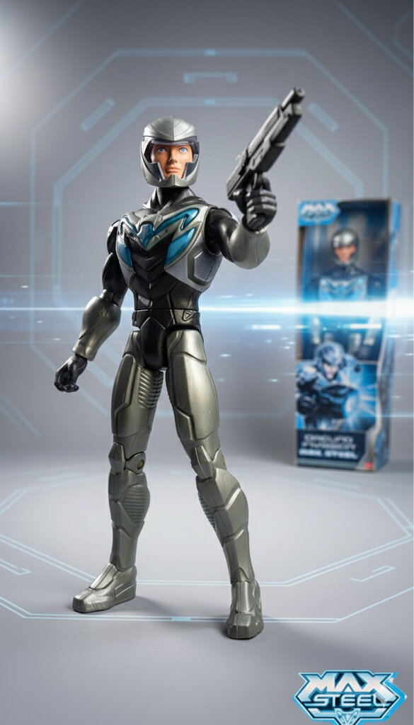 Max Steel Figurine Invincible