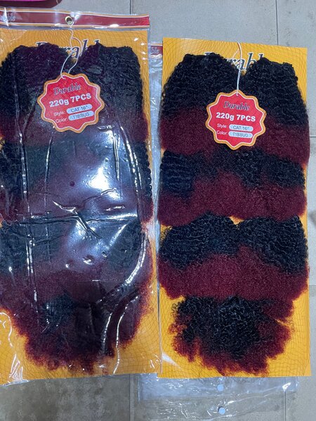 Extensions cheveux crépus 220g