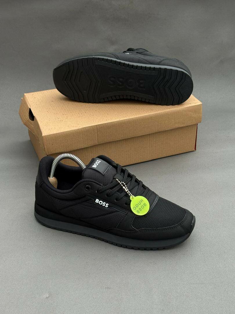 Baskets Hugo Boss Noires pour Homme