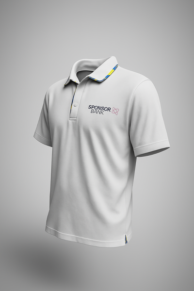 Polo blanc élégant