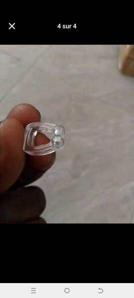 Clip Anti-Ronflement Silicone