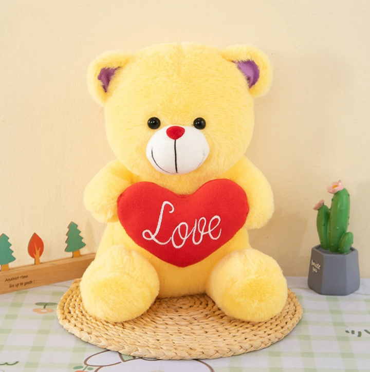Peluche Ours "Love" Doux