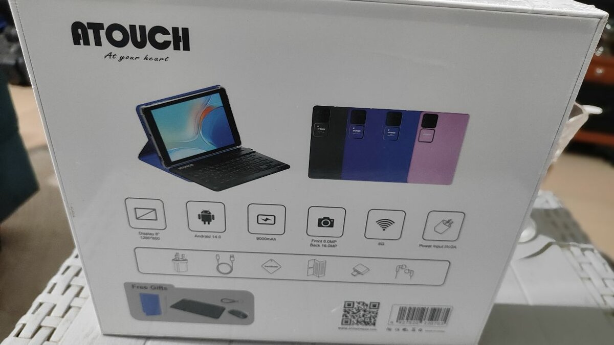 Tablette Tactile 8 pouces Atouch
