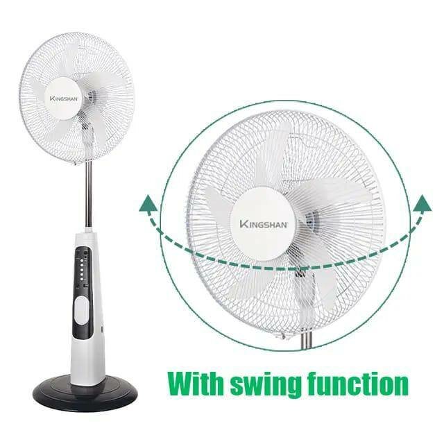 Rechargeable standing fan