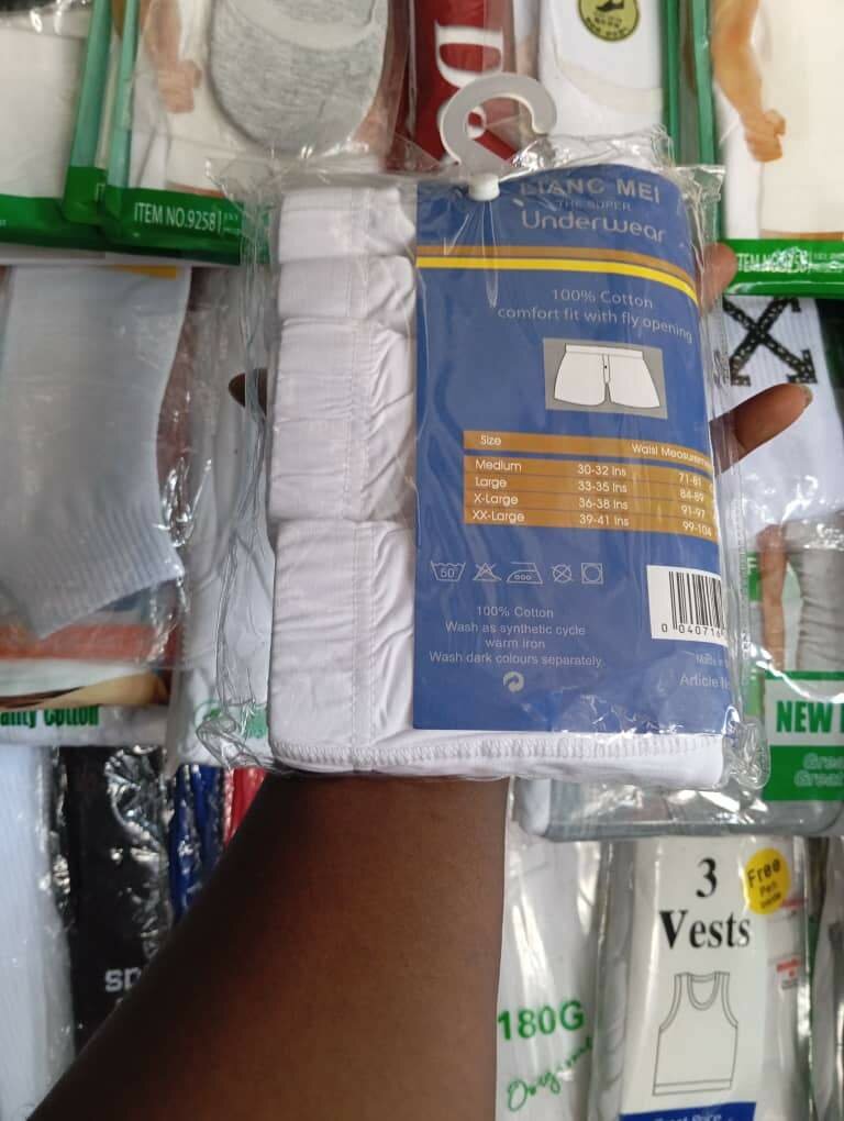 Caleçons Homme 100% Coton