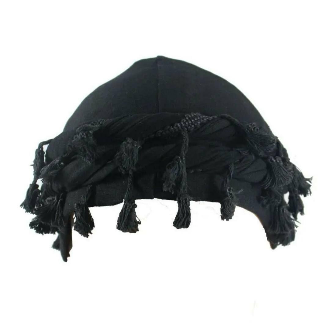 Bonnet Ethnique avec Pompons