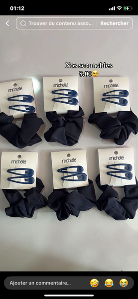 Set Chouchou et Barrettes